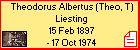Theodorus Albertus (Theo, T) Liesting